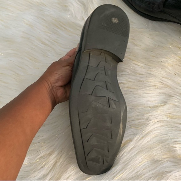 Kenneth Cole NY black leather shoes size 10.5 - Picture 6 of 8